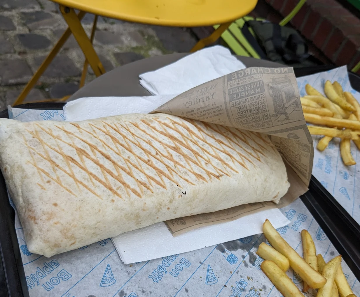 Tacos XL Poulet Mariné